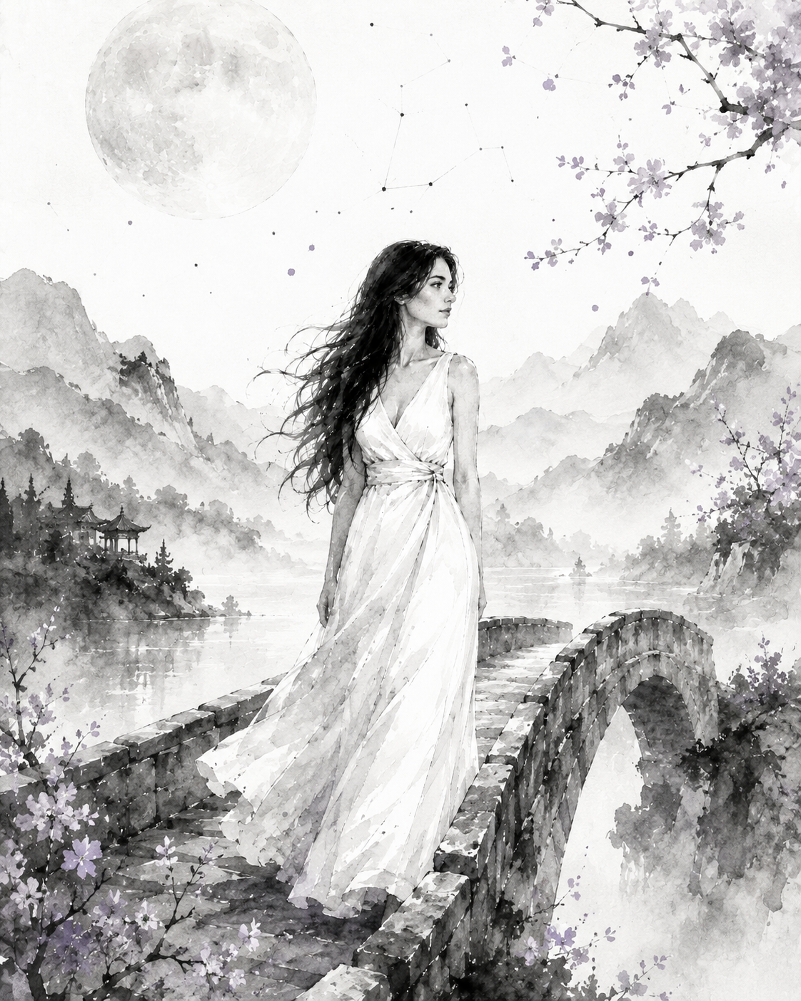 Illustration Luna pour l’offre Starter